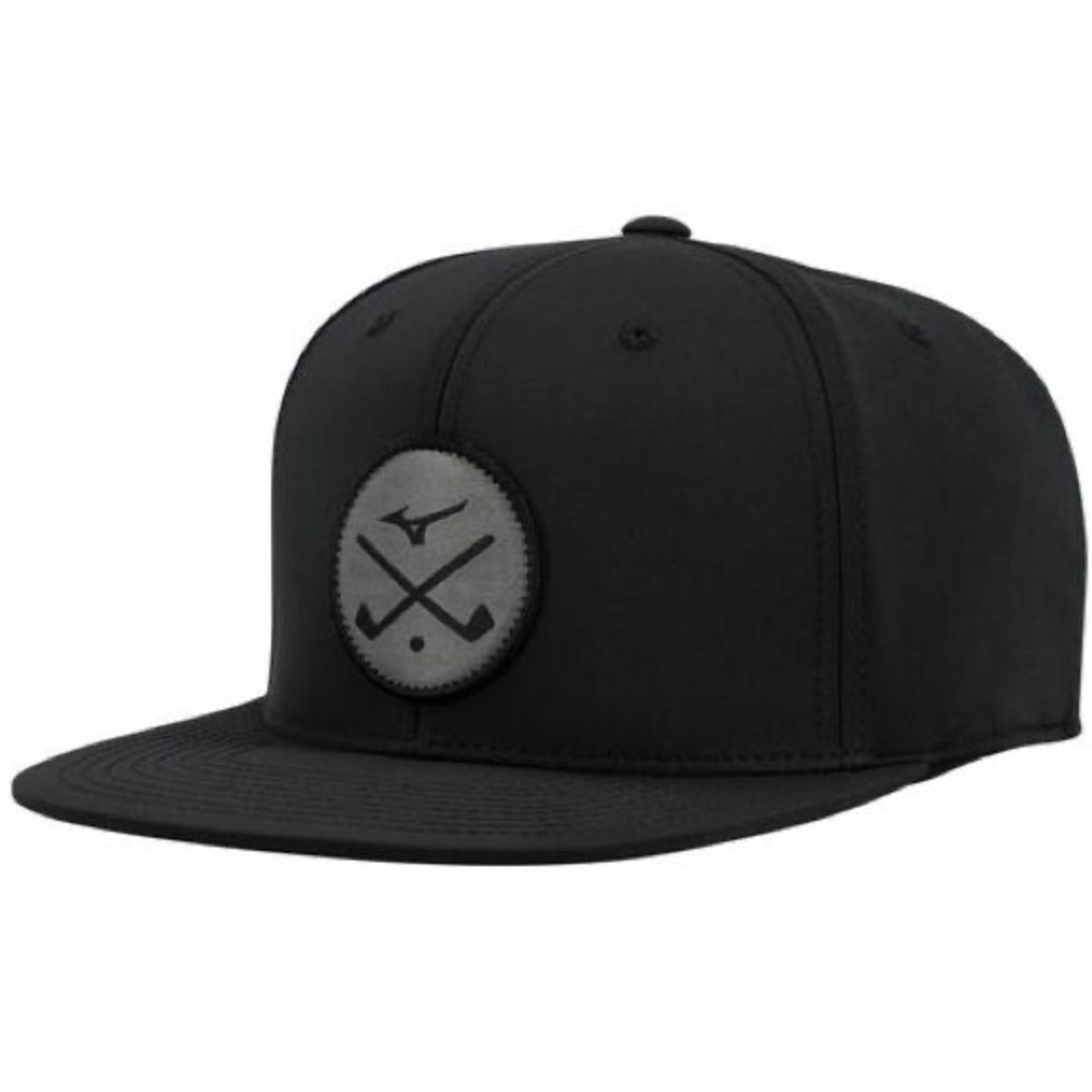 NWT Mizuno Black Snapback Hat